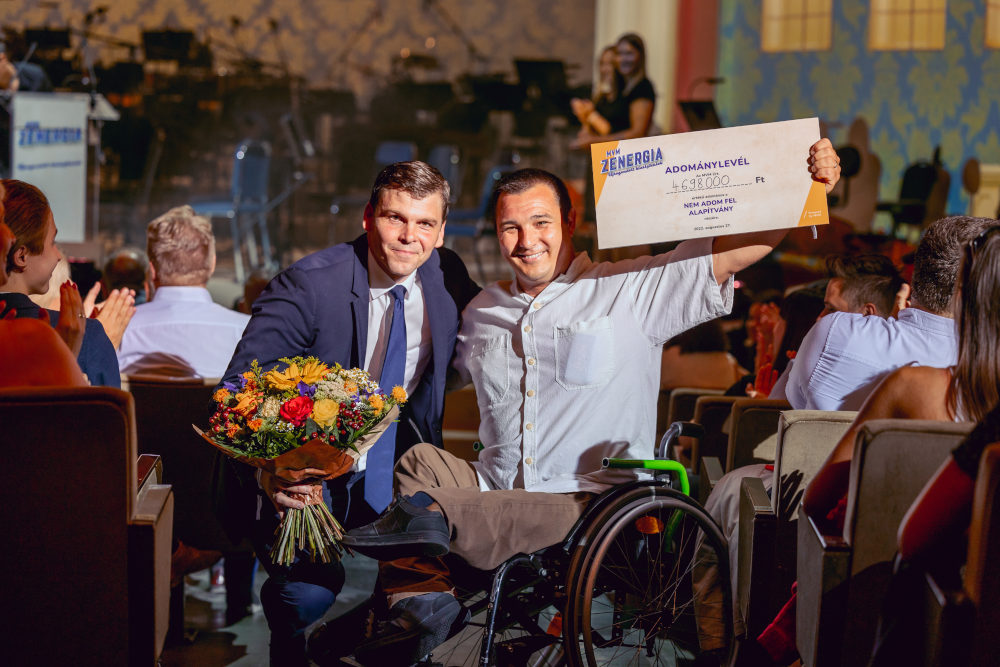 Dr. Czepek Gábor, az MVM Zrt. elnök-vezérigazgatója - Nem Adom Fel Alapítvány